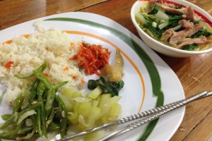 マニラのEBのご飯は美味しい。留学費用が格安なのに品数も多い 学校の食事