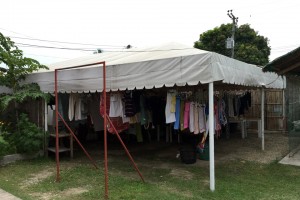 セブ島のスパルタ学校CGの洗濯物