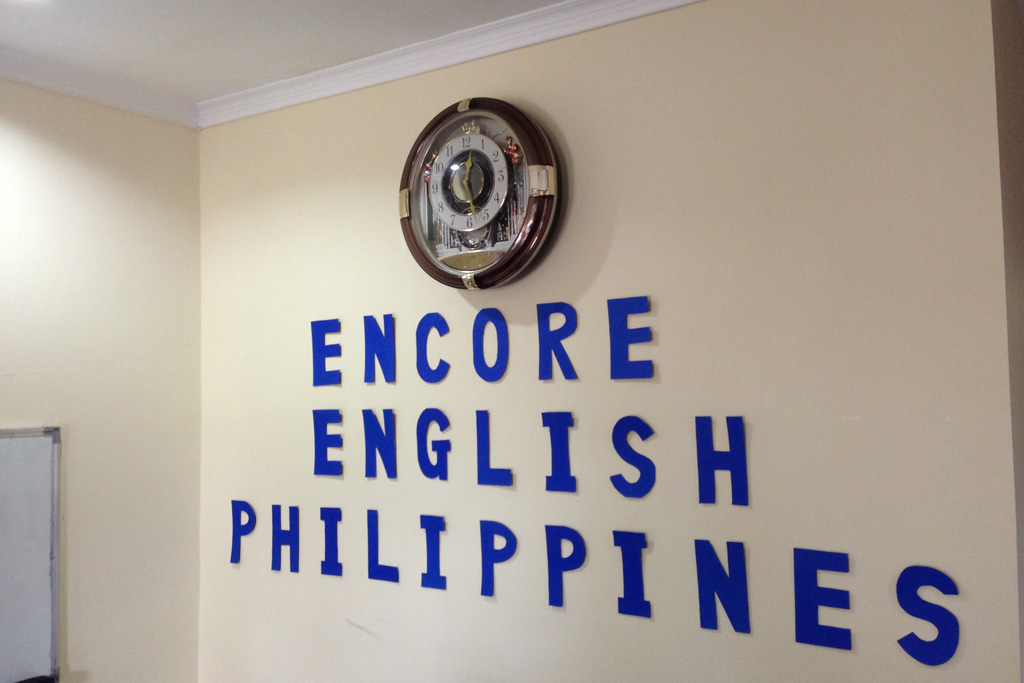フィリピンのタガイタイの語学学校のアンコール
