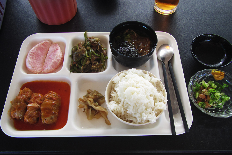 CEGAの食事は種類が豊富で日本人向けの料理