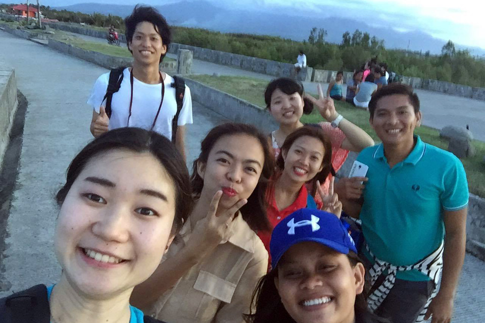 フィリピン教育留学に参加した大学生たち