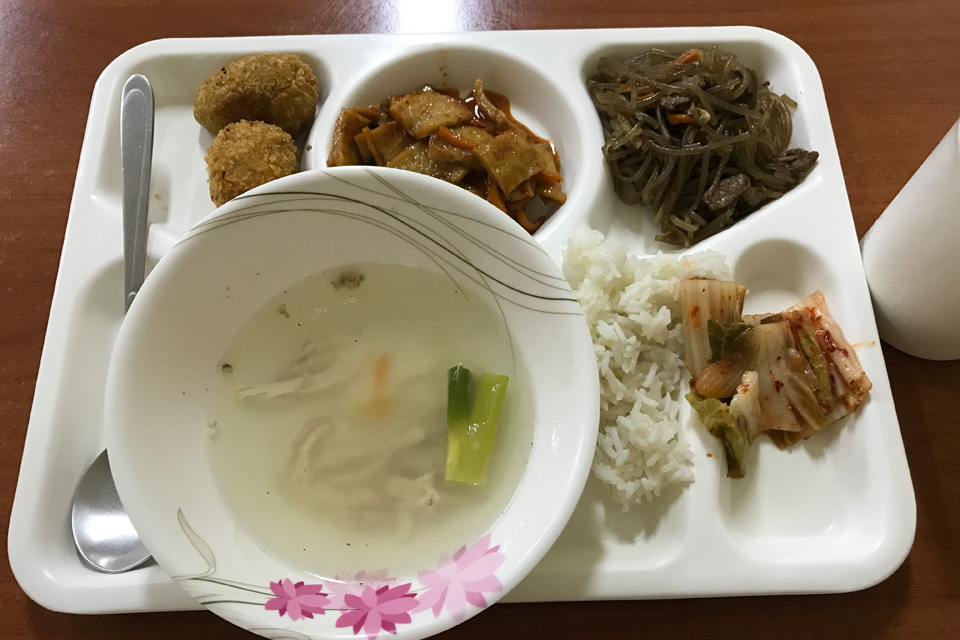 セブJICの食事、韓国料理