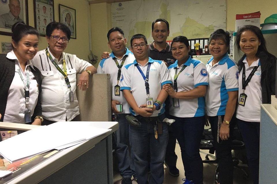 フィリピンの社会福祉開発省DSWDで海外インターンしたときの同僚