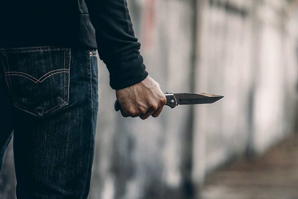 マニラでナイフ強盗