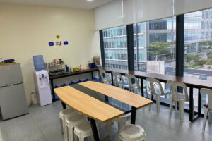 マニラの語学学校ブレイクスルーの休憩室