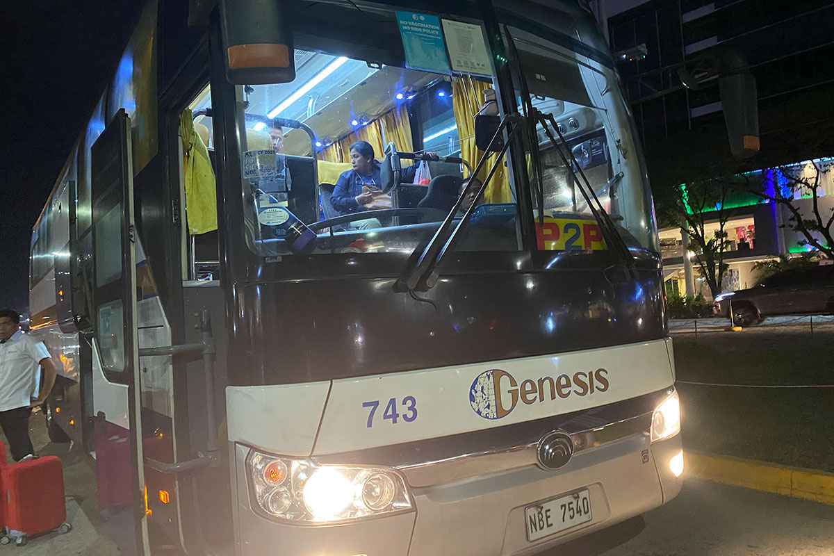 マニラ空港からクラークに行くならP2Pバスが便利！Genesis長距離バスの最新情報
