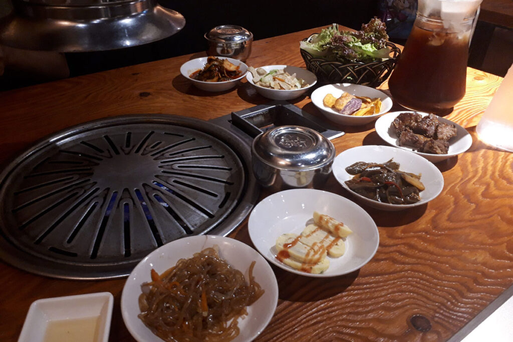 韓国料理の食べ放題は前菜
