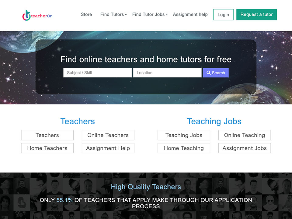 TeacherOn.com website