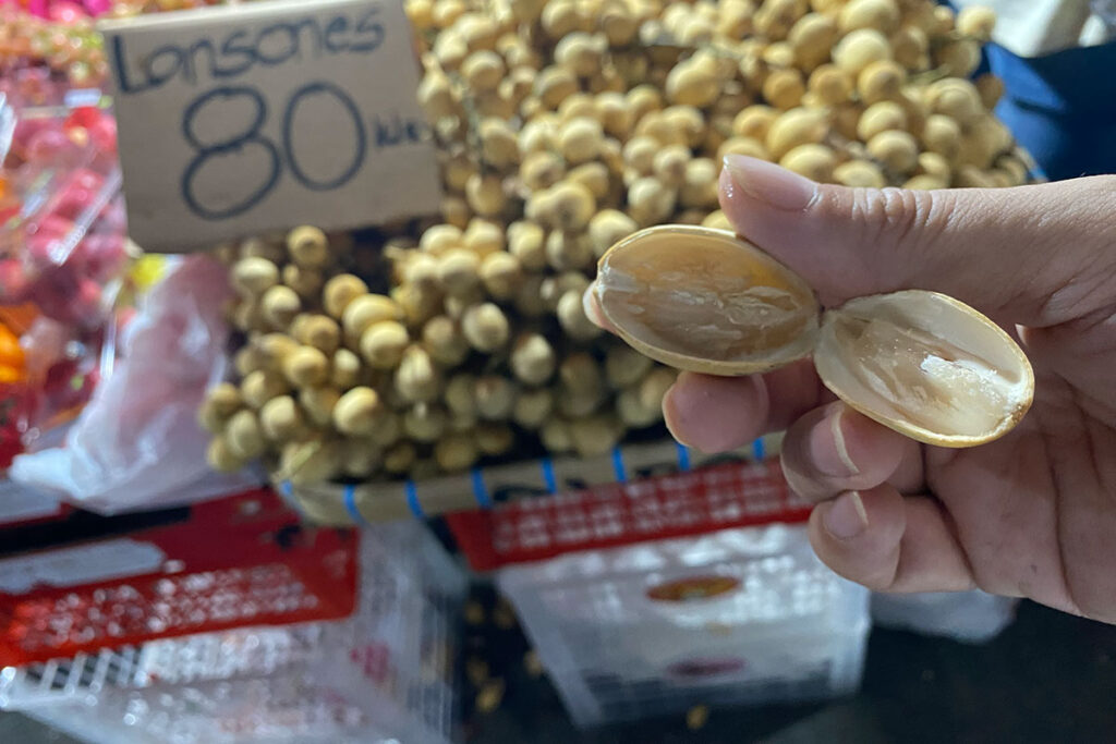 セブのカルボンマーケットのランソネス