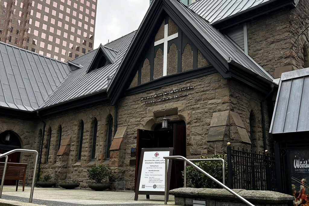 バンクーバーのカトリック教会 Anglican Church of Canada