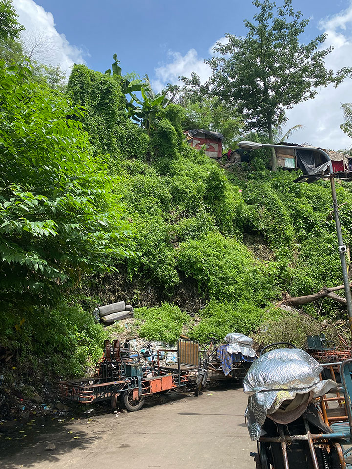 トンドのスモーキーマウンテンの残骸