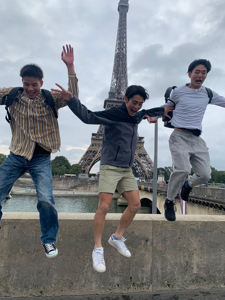 フランスのパリ旅行